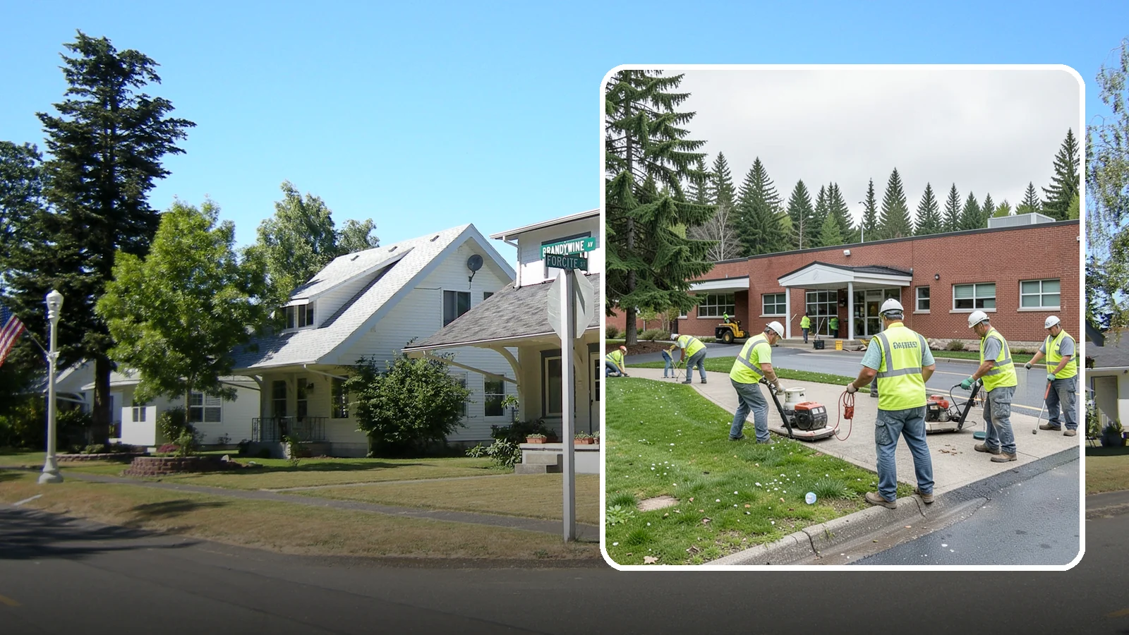 County Facilities Maintenance in DuPont, Pierce County, WA - Grounds and site maintenance for Western Washington county facilities, from courthouses and annexes to remote road-district yards.