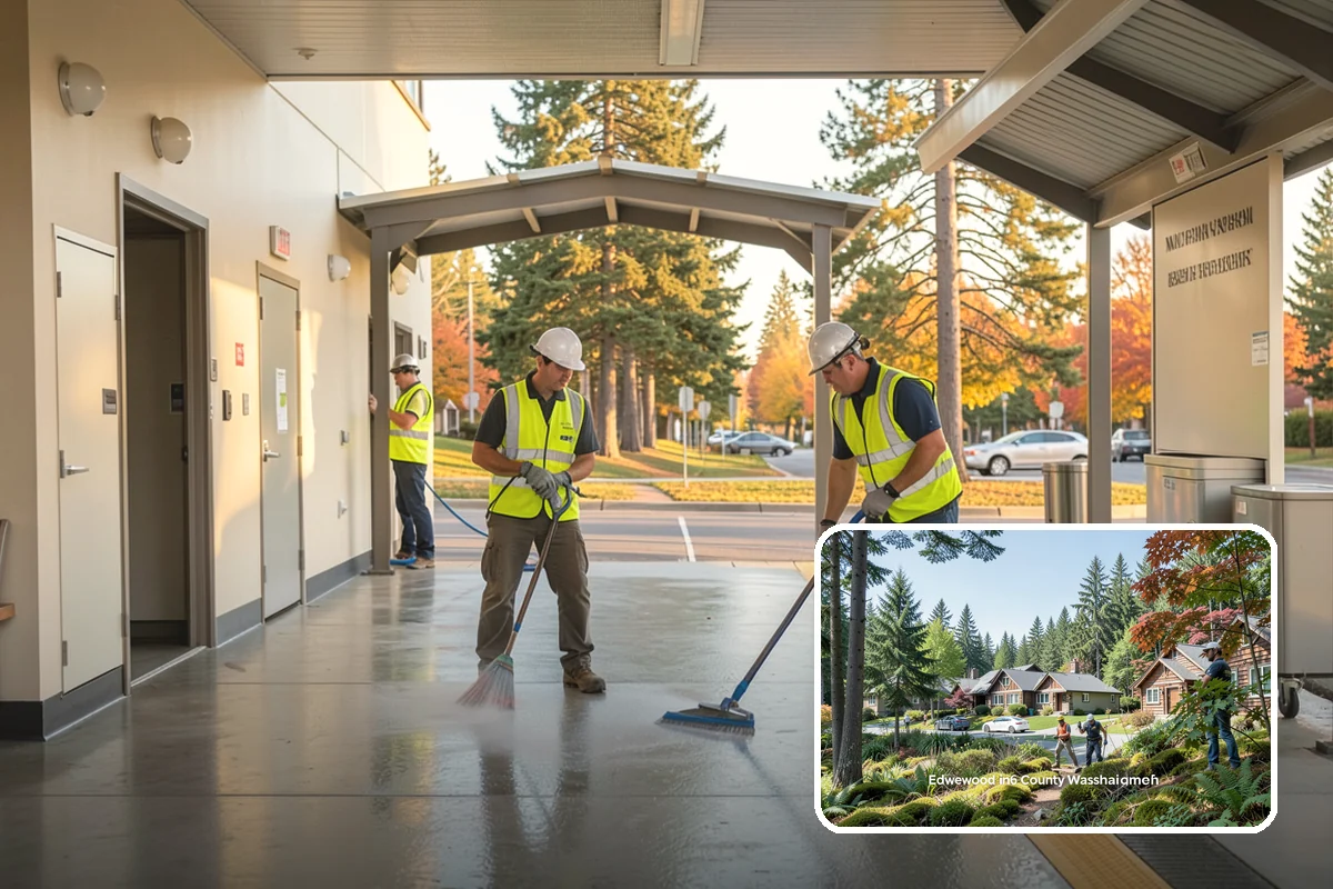 County Facilities Maintenance in Edgewood, Pierce County, WA - One contract covering both flagship buildings and outlying county sites