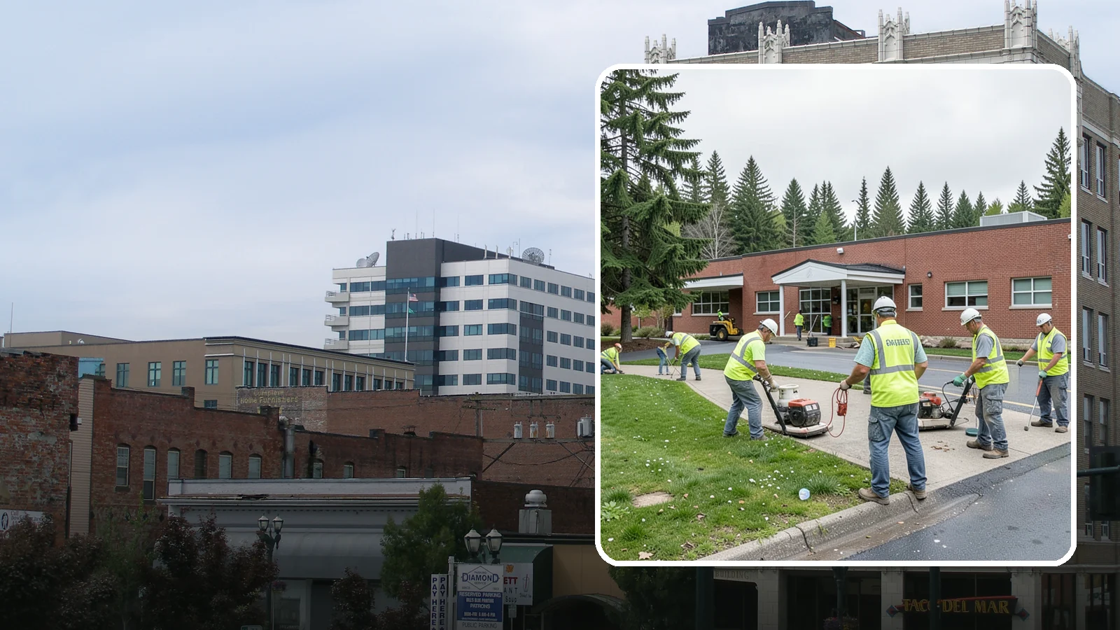 County Facilities Maintenance in Everett, Snohomish County, WA - Grounds and site maintenance for Western Washington county facilities, from courthouses and annexes to remote road-district yards.