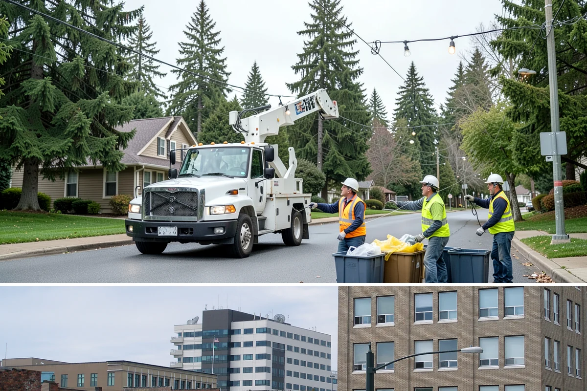 County Facilities Maintenance in Everett, Snohomish County, WA - Growing-season visits peak from April through September, while winter rotations shift toward hardscape, drainage, and storm...