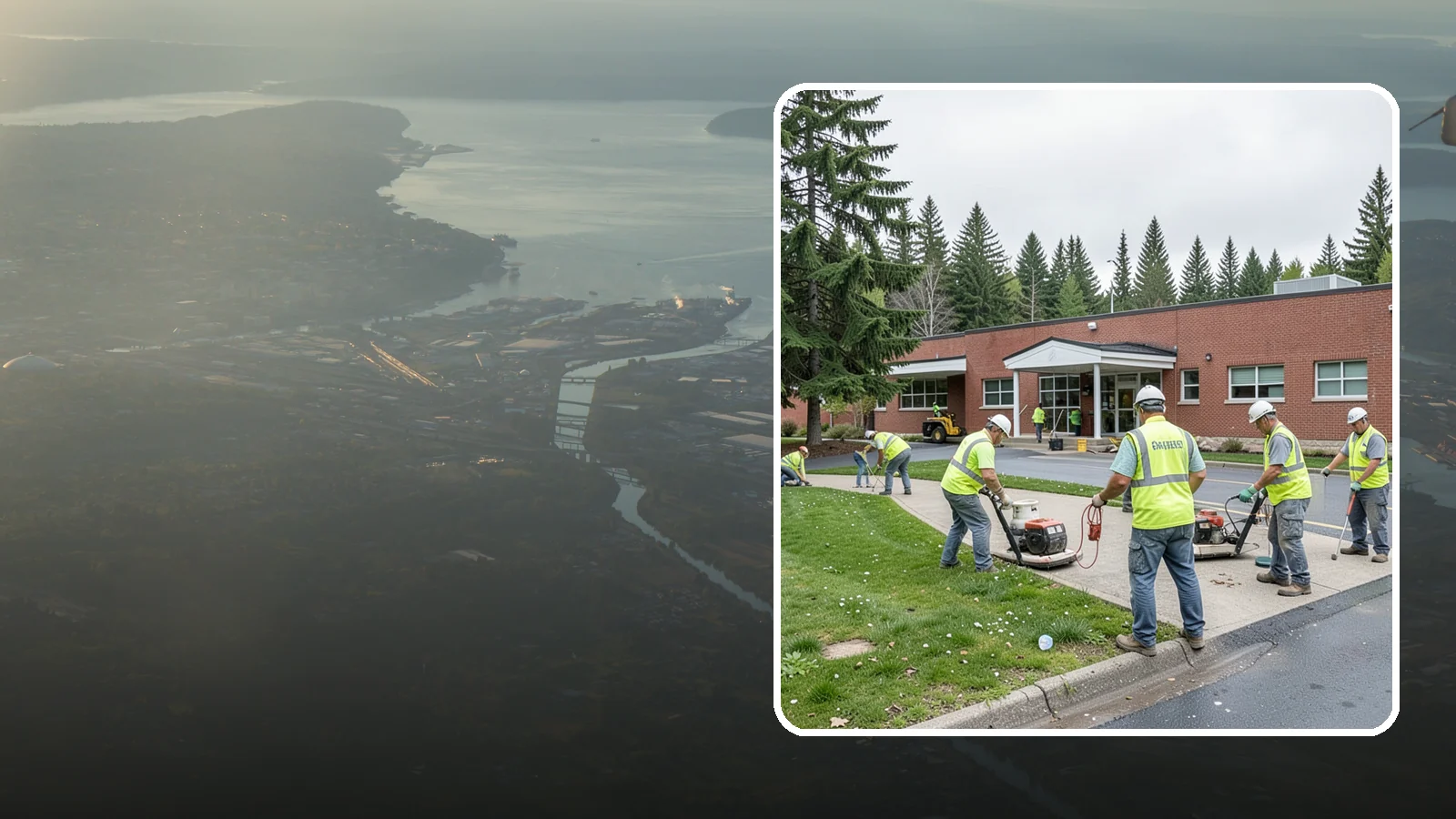 County Facilities Maintenance in Fife, Pierce County, WA - Grounds and site maintenance for Western Washington county facilities, from courthouses and annexes to remote road-district yards.