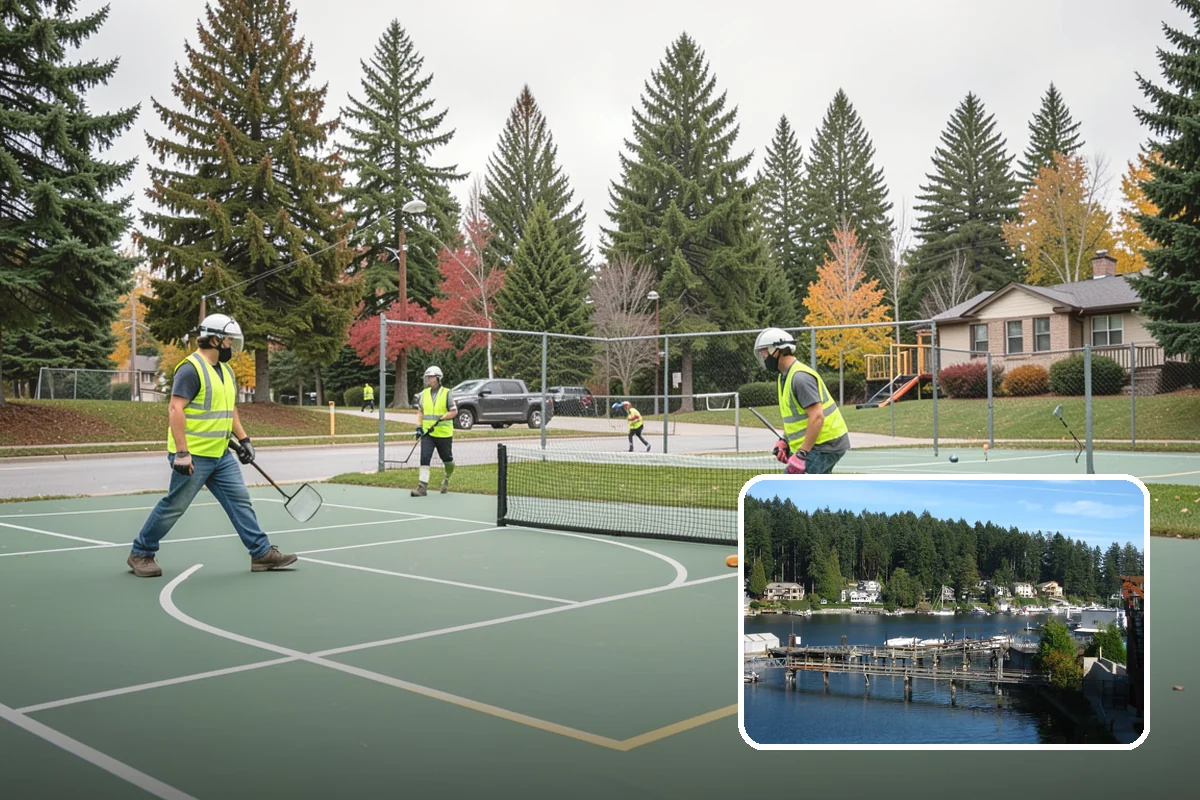 County Facilities Maintenance in Gig Harbor, Pierce County, WA - One contract covering both flagship buildings and outlying county sites