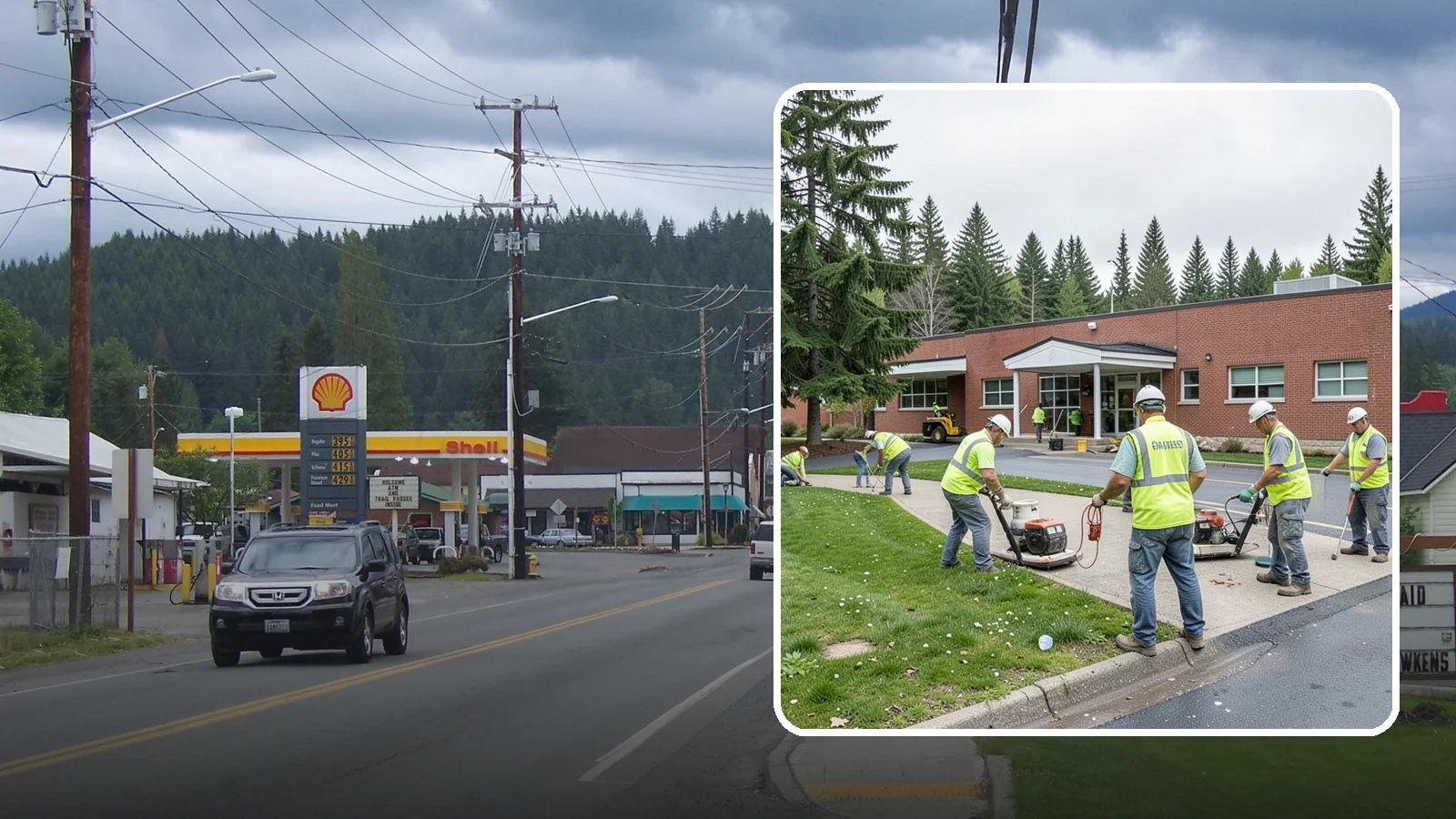County Facilities Maintenance in Granite Falls, Snohomish County, WA - Grounds and site maintenance for Western Washington county facilities, from courthouses and annexes to remote road-district yards.