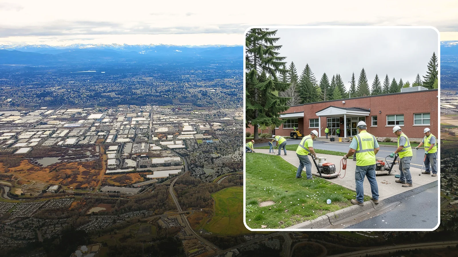 County Facilities Maintenance in Kent, King County, WA - Grounds and site maintenance for Western Washington county facilities, from courthouses and annexes to remote road-district yards.