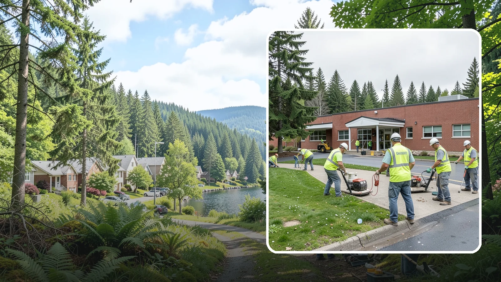 County Facilities Maintenance in Lake Forest Park, King County, WA - Grounds and site maintenance for Western Washington county facilities, from courthouses and annexes to remote road-district yards.