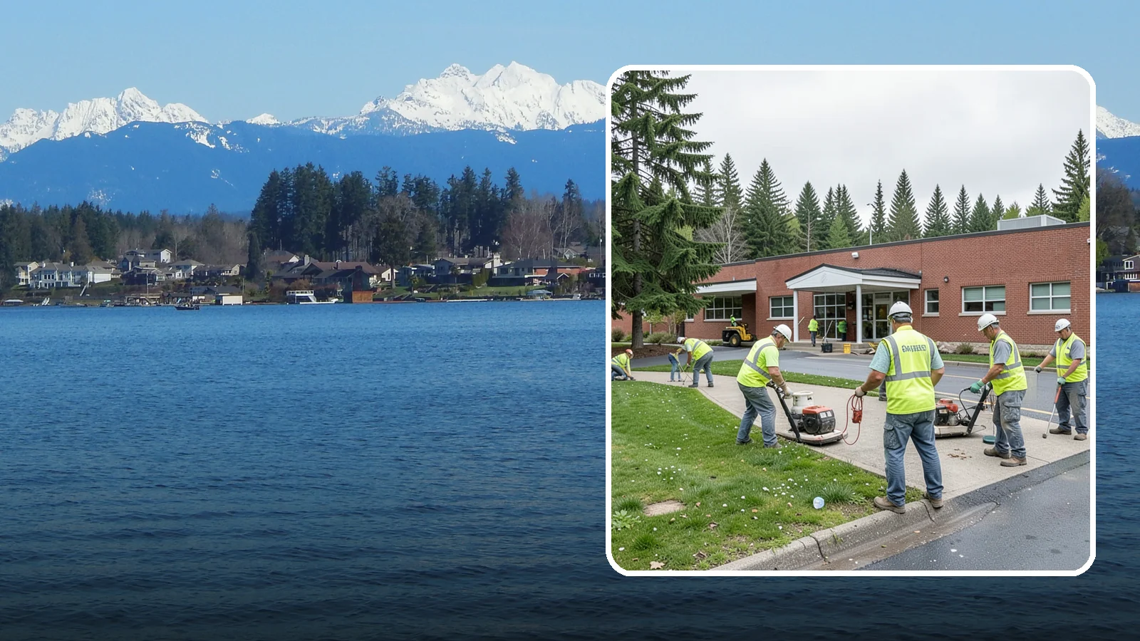 County Facilities Maintenance in Lake Stevens, Snohomish County, WA - Grounds and site maintenance for Western Washington county facilities, from courthouses and annexes to remote road-district yards.