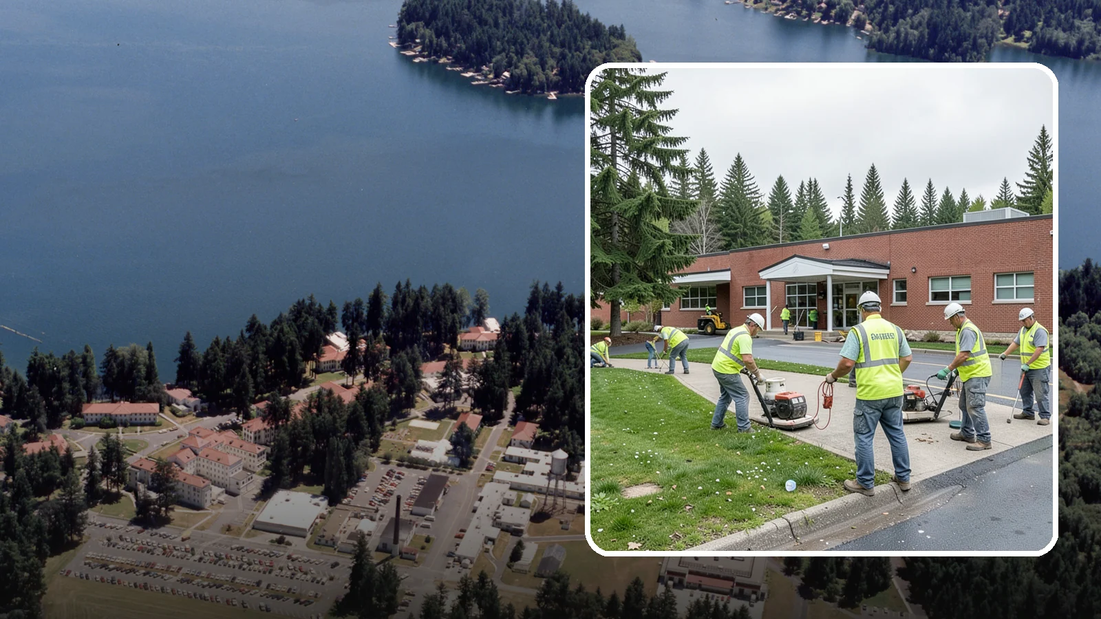 County Facilities Maintenance in Lakewood, Pierce County, WA - Grounds and site maintenance for Western Washington county facilities, from courthouses and annexes to remote road-district yards.