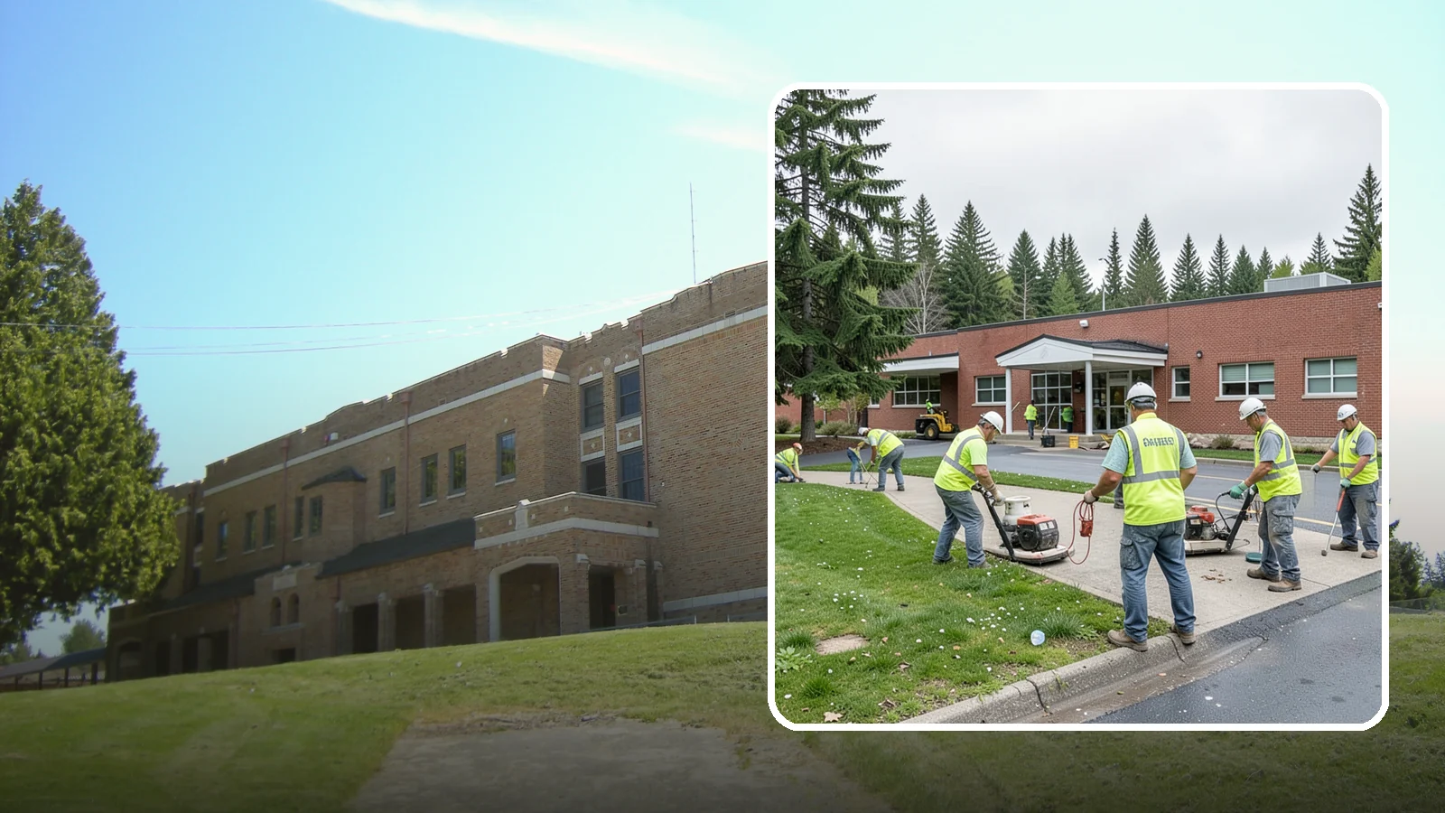 County Facilities Maintenance in Maple Valley, King County, WA - Grounds and site maintenance for Western Washington county facilities, from courthouses and annexes to remote road-district yards.