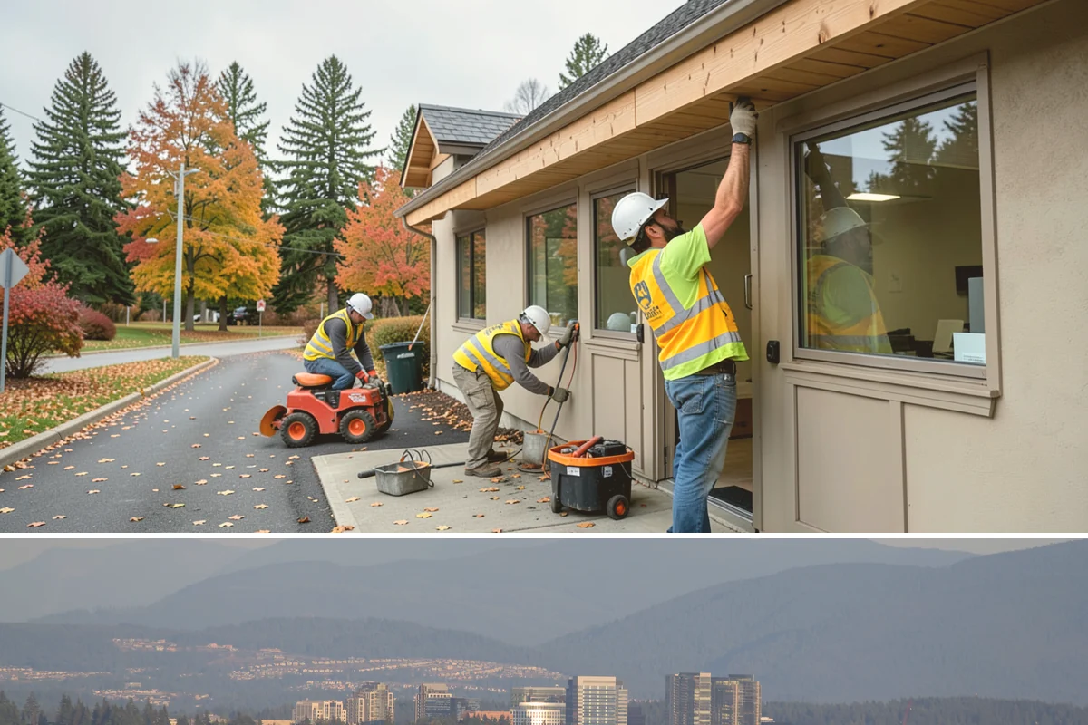 County Facilities Maintenance in Medina, King County, WA - Growing-season visits peak from April through September, while winter rotations shift toward hardscape, drainage, and storm...