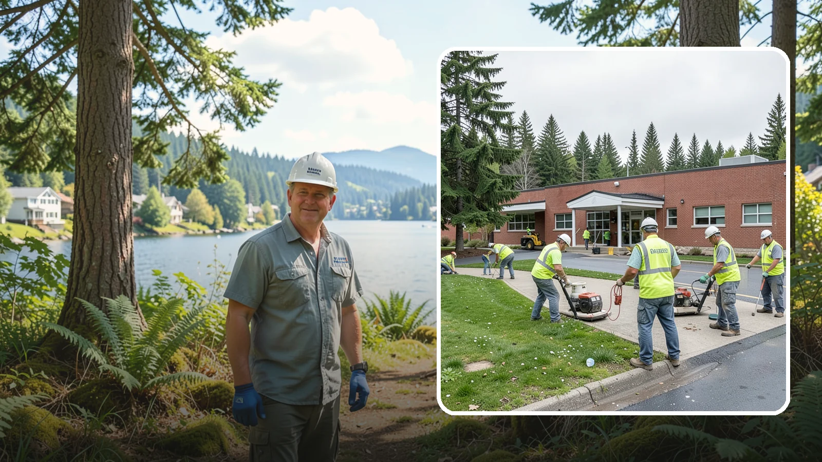 County Facilities Maintenance in Milton, King County, WA - Grounds and site maintenance for Western Washington county facilities, from courthouses and annexes to remote road-district yards.