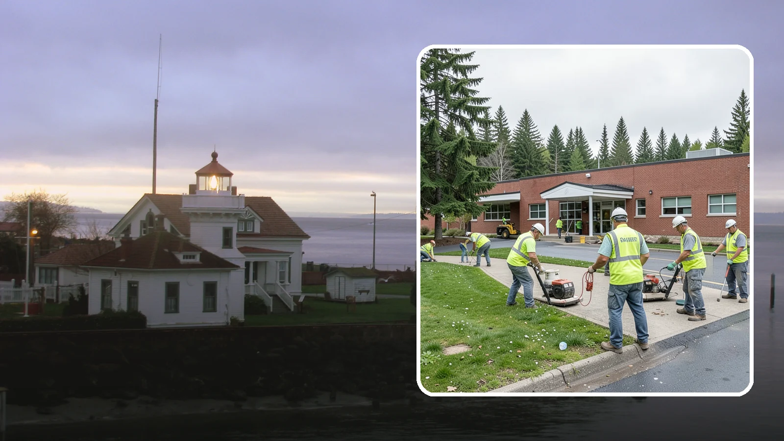 County Facilities Maintenance in Mukilteo, Snohomish County, WA - Grounds and site maintenance for Western Washington county facilities, from courthouses and annexes to remote road-district yards.