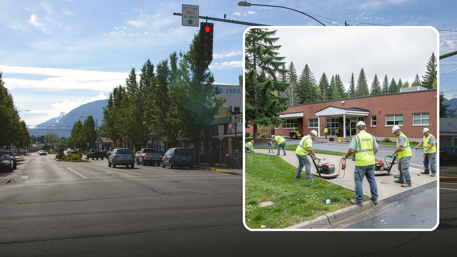 County Facilities Maintenance in North Bend, King County, WA - Grounds and site maintenance for Western Washington county facilities, from courthouses and annexes to remote road-district yards.