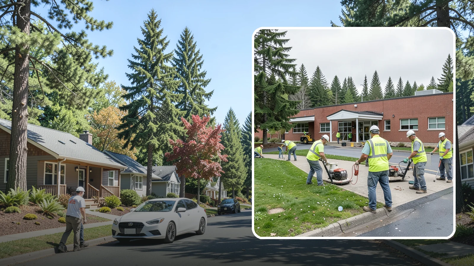 County Facilities Maintenance in Orting, Pierce County, WA - Grounds and site maintenance for Western Washington county facilities, from courthouses and annexes to remote road-district yards.