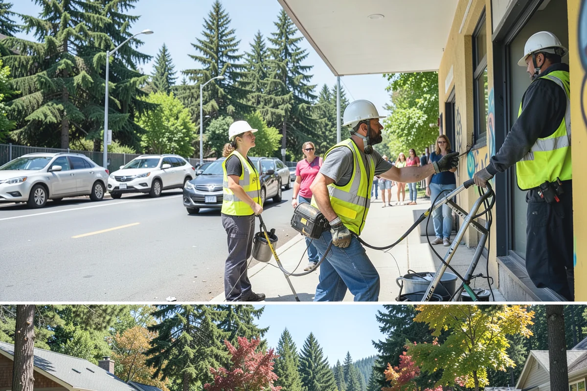 County Facilities Maintenance in Orting, Pierce County, WA - Growing-season visits peak from April through September, while winter rotations shift toward hardscape, drainage, and storm...