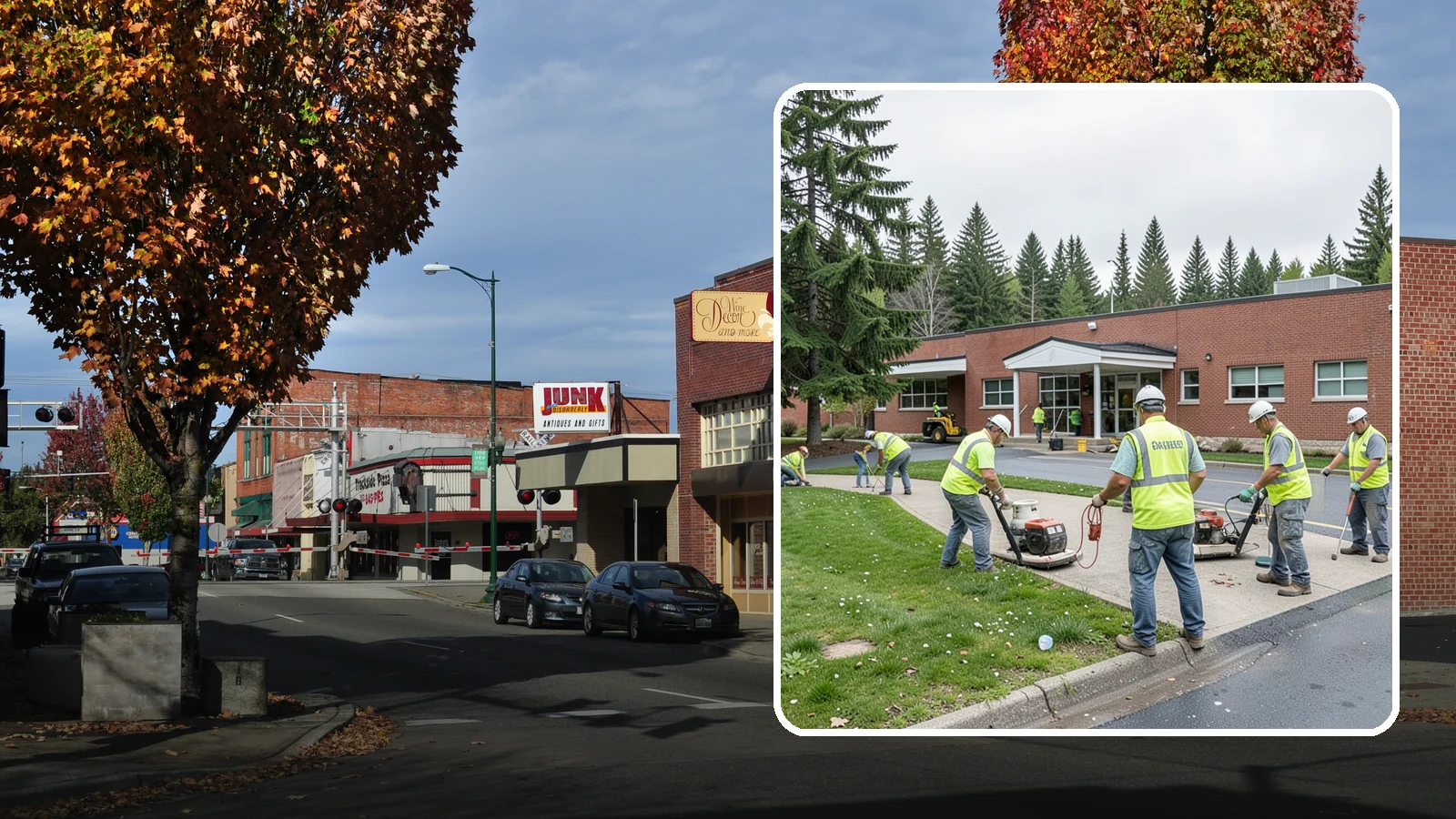 County Facilities Maintenance in Puyallup, Pierce County, WA - Grounds and site maintenance for Western Washington county facilities, from courthouses and annexes to remote road-district yards.