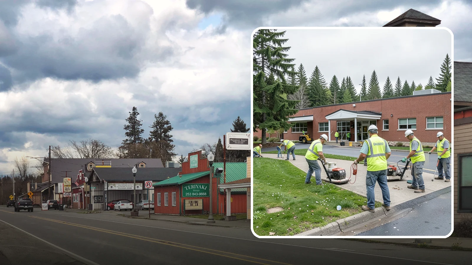 County Facilities Maintenance in Roy, Pierce County, WA - Grounds and site maintenance for Western Washington county facilities, from courthouses and annexes to remote road-district yards.
