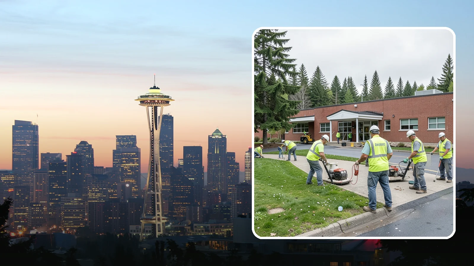 County Facilities Maintenance in Seattle, King County, WA - Grounds and site maintenance for Western Washington county facilities, from courthouses and annexes to remote road-district yards.