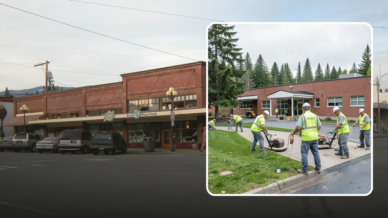 County Facilities Maintenance in Sedro-Woolley, Skagit County, WA - Grounds and site maintenance for Western Washington county facilities, from courthouses and annexes to remote road-district yards.
