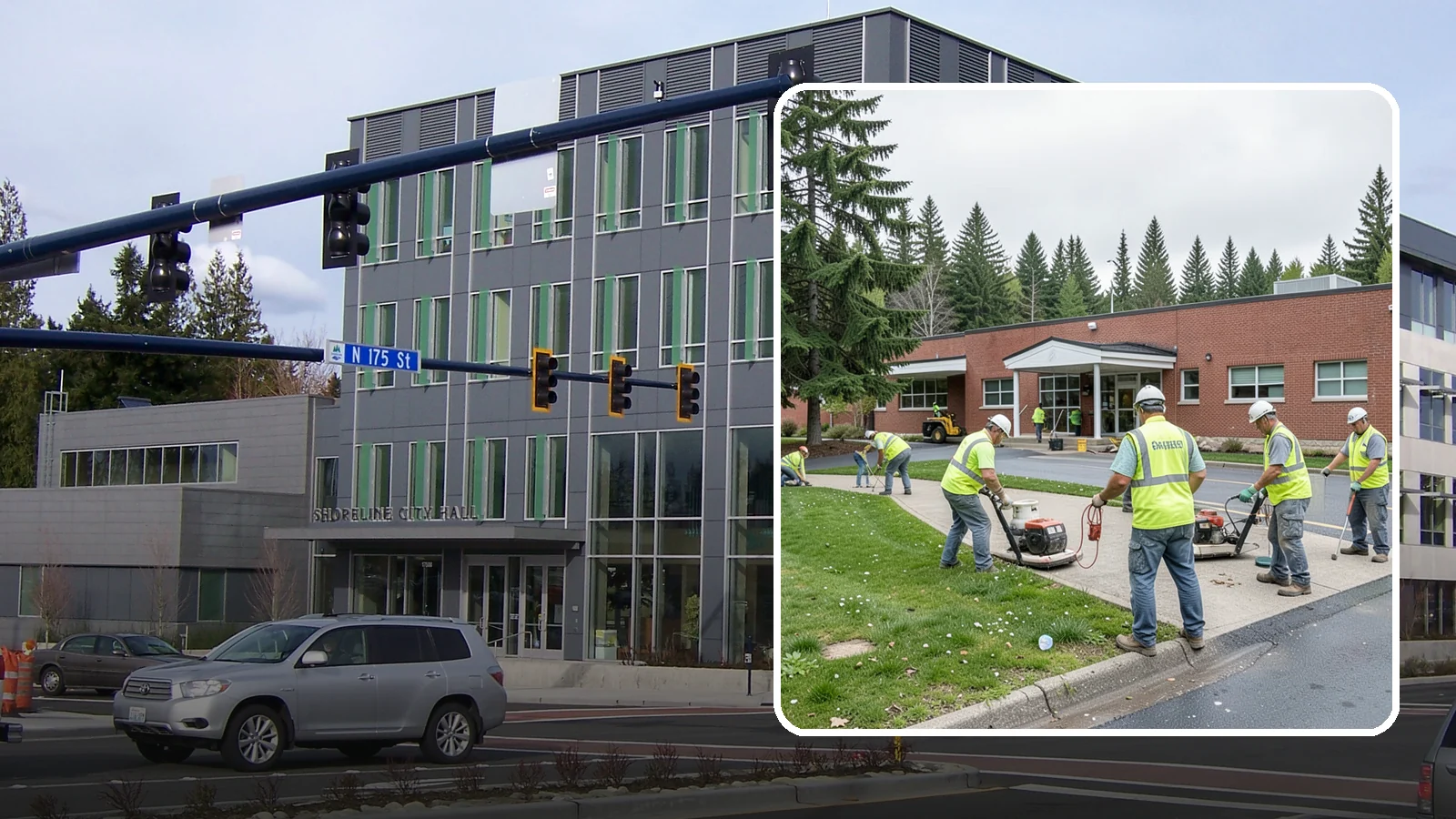 County Facilities Maintenance in Shoreline, King County, WA - Grounds and site maintenance for Western Washington county facilities, from courthouses and annexes to remote road-district yards.