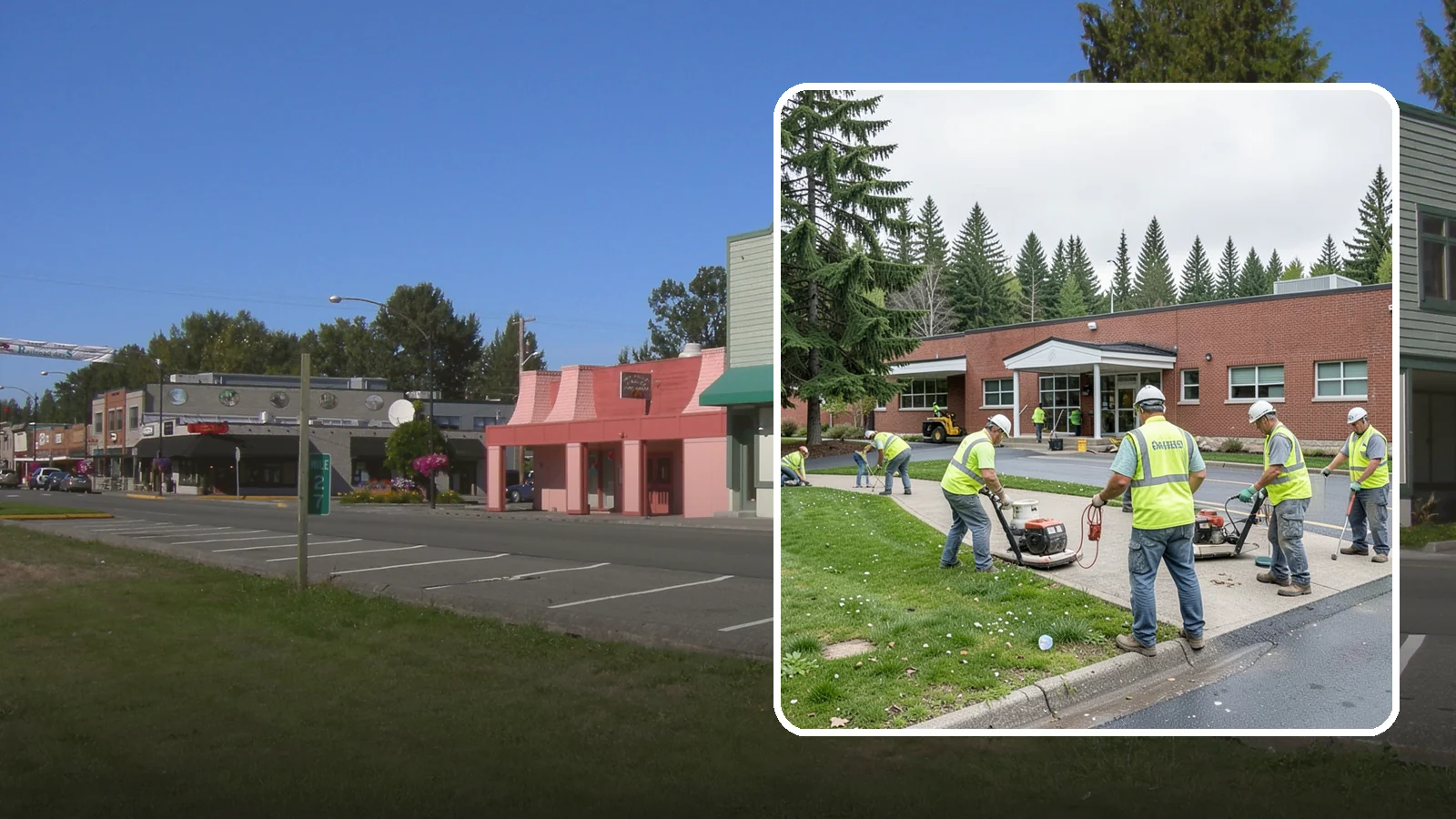 County Facilities Maintenance in Snoqualmie, King County, WA - Grounds and site maintenance for Western Washington county facilities, from courthouses and annexes to remote road-district yards.