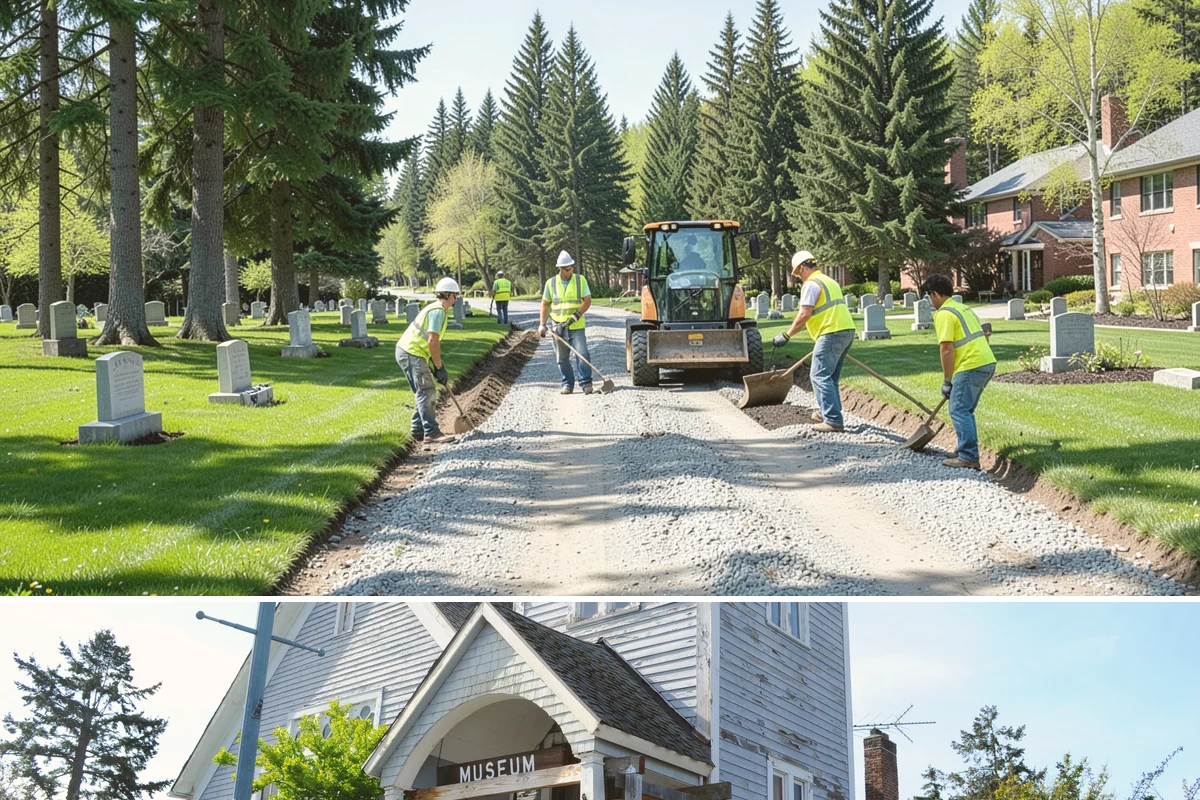 County Facilities Maintenance in Steilacoom, Pierce County, WA - Growing-season visits peak from April through September, while winter rotations shift toward hardscape, drainage, and storm...