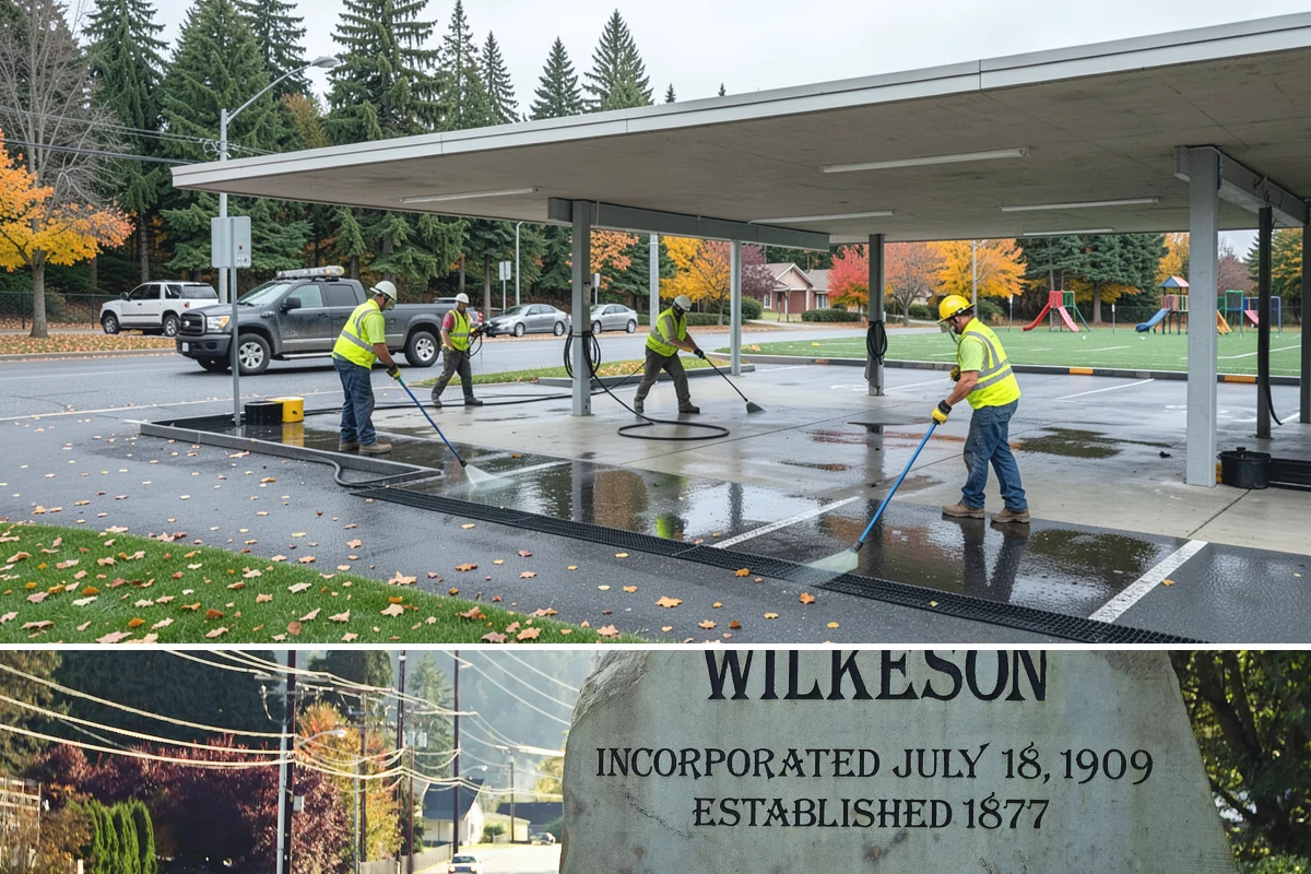 County Facilities Maintenance in Wilkeson, Pierce County, WA - Growing-season visits peak from April through September, while winter rotations shift toward hardscape, drainage, and storm...