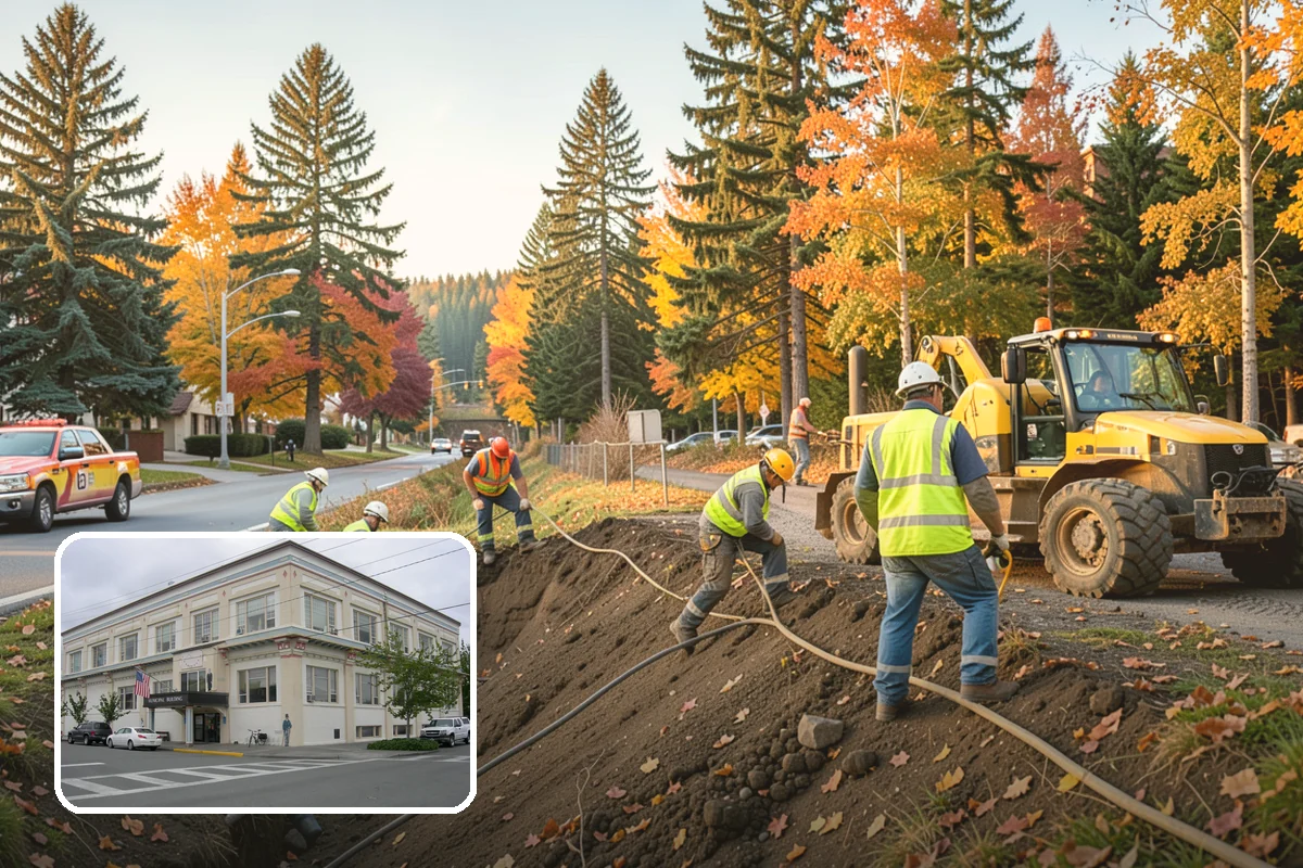 Court Crack Repair in Anacortes, Skagit County, WA - Prevents trip hazards that expose the agency to liability