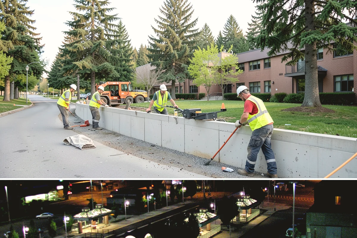 Court Crack Repair in Auburn, King County, WA - Repairs perform best in dry summer weather when the slab is fully dry and daytime temperatures support proper curing.