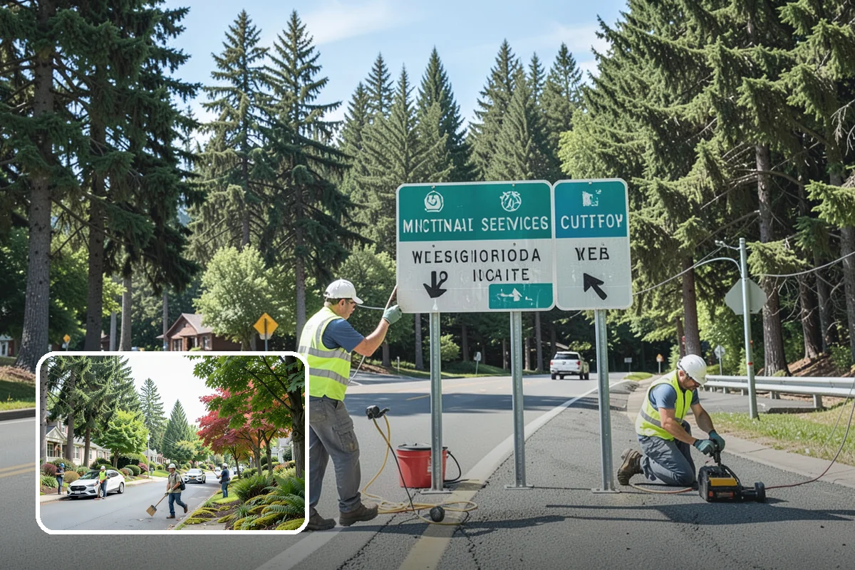 Court Crack Repair in Beaux Arts Village, King County, WA - Prevents trip hazards that expose the agency to liability