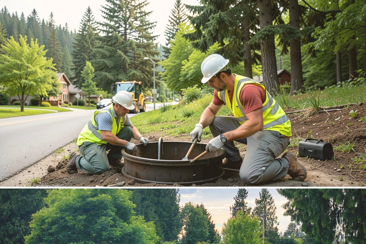 Court Crack Repair in Bonney Lake, Pierce County, WA - Repairs perform best in dry summer weather when the slab is fully dry and daytime temperatures support proper curing.