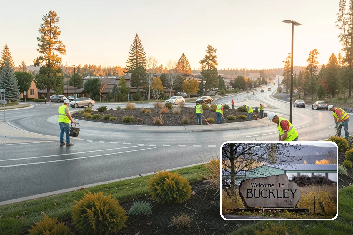 Court Crack Repair in Buckley, Pierce County, WA - Prevents trip hazards that expose the agency to liability