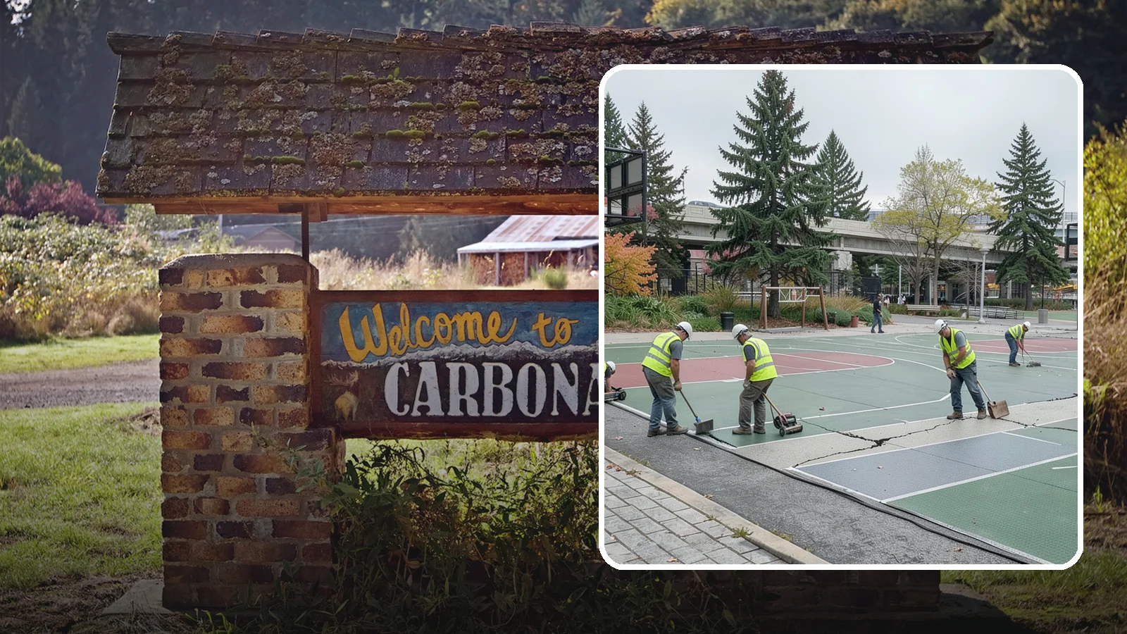 Court Crack Repair in Carbonado, Pierce County, WA - Structural and surface crack repair that stabilizes municipal sport courts before they require full reconstruction.
