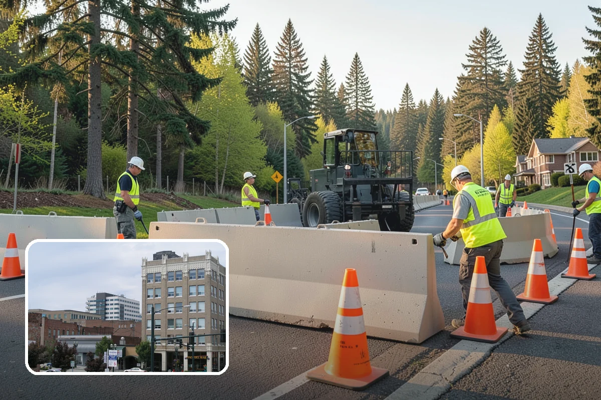 Court Crack Repair in Everett, Snohomish County, WA - Prevents trip hazards that expose the agency to liability