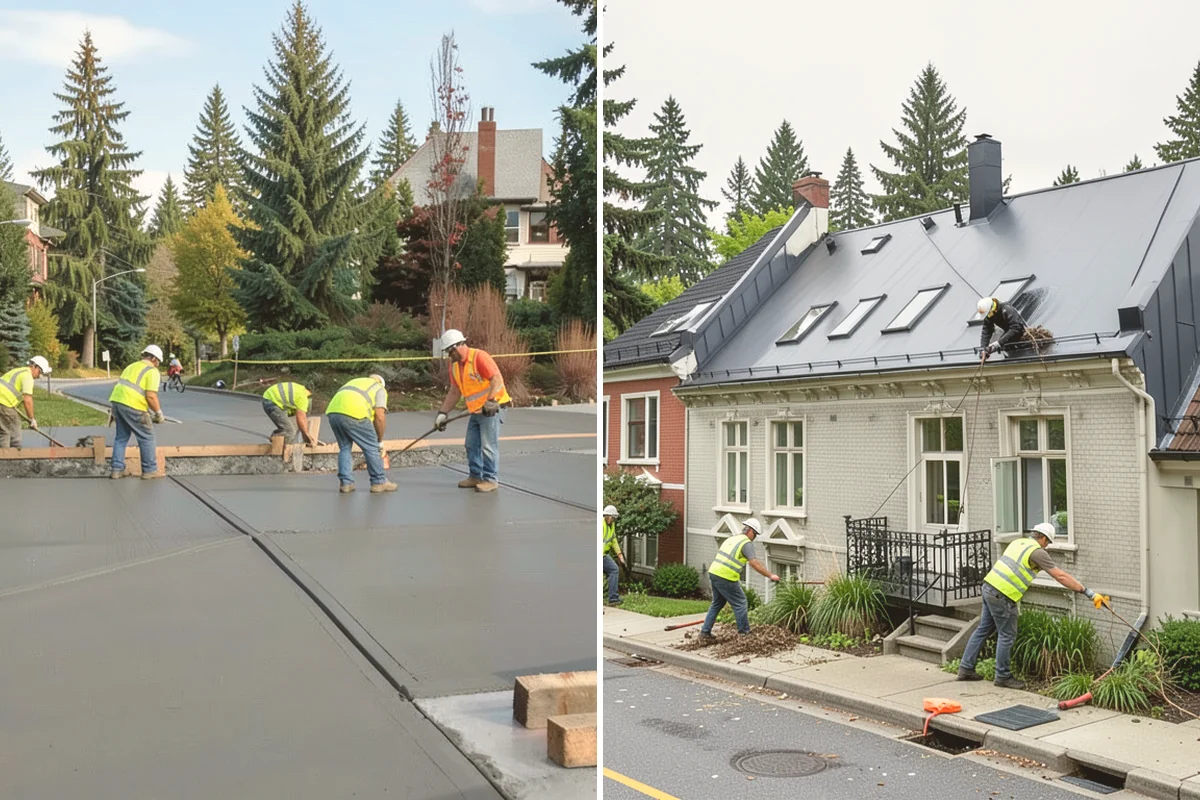 Court Crack Repair in Fife, Pierce County, WA - Map and classify each crack by width and cause