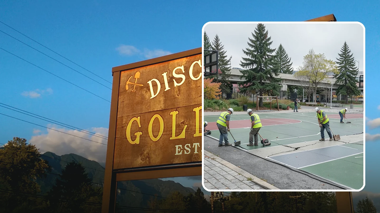 Court Crack Repair in Gold Bar, Snohomish County, WA - Structural and surface crack repair that stabilizes municipal sport courts before they require full reconstruction.
