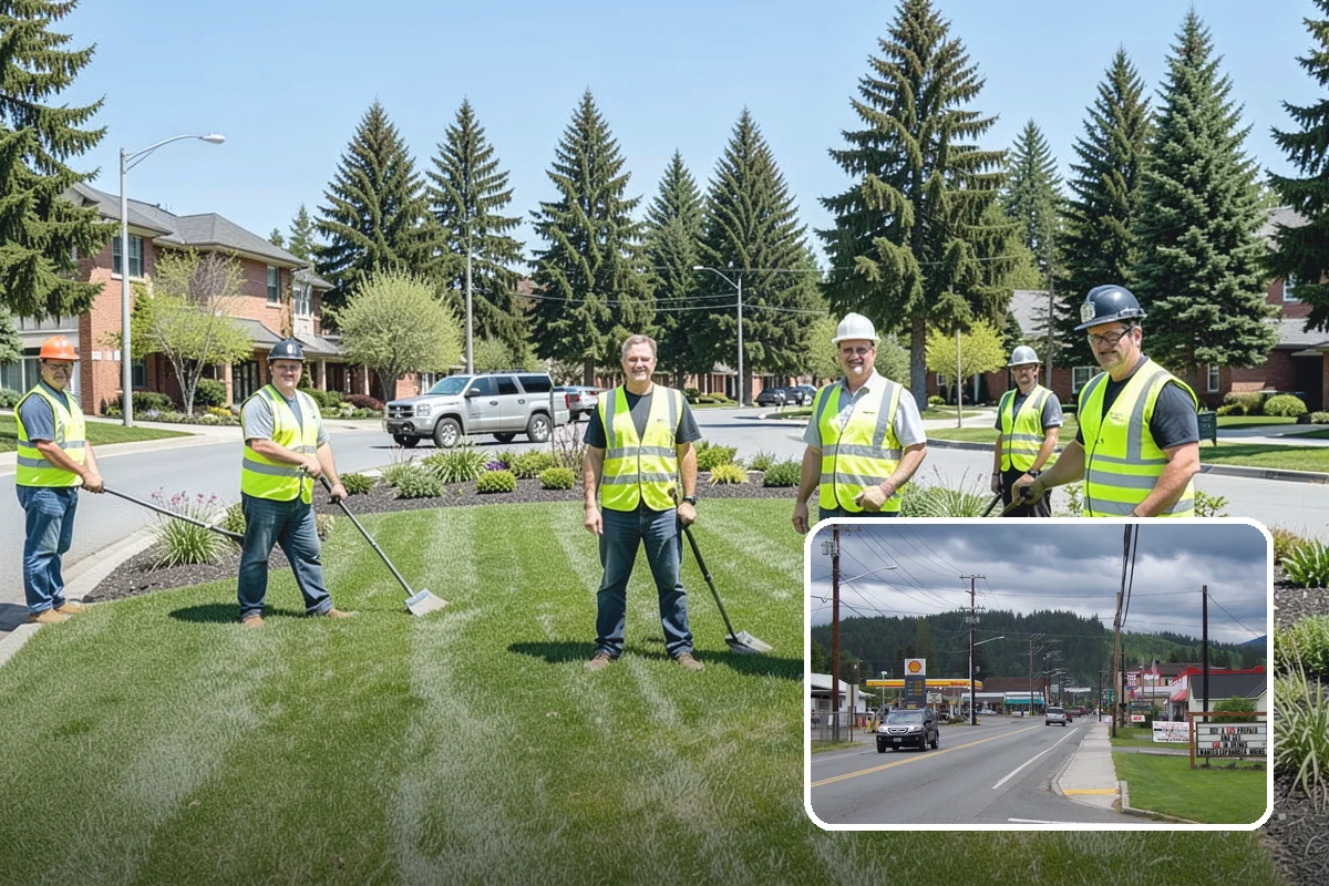 Court Crack Repair in Granite Falls, Snohomish County, WA - Prevents trip hazards that expose the agency to liability