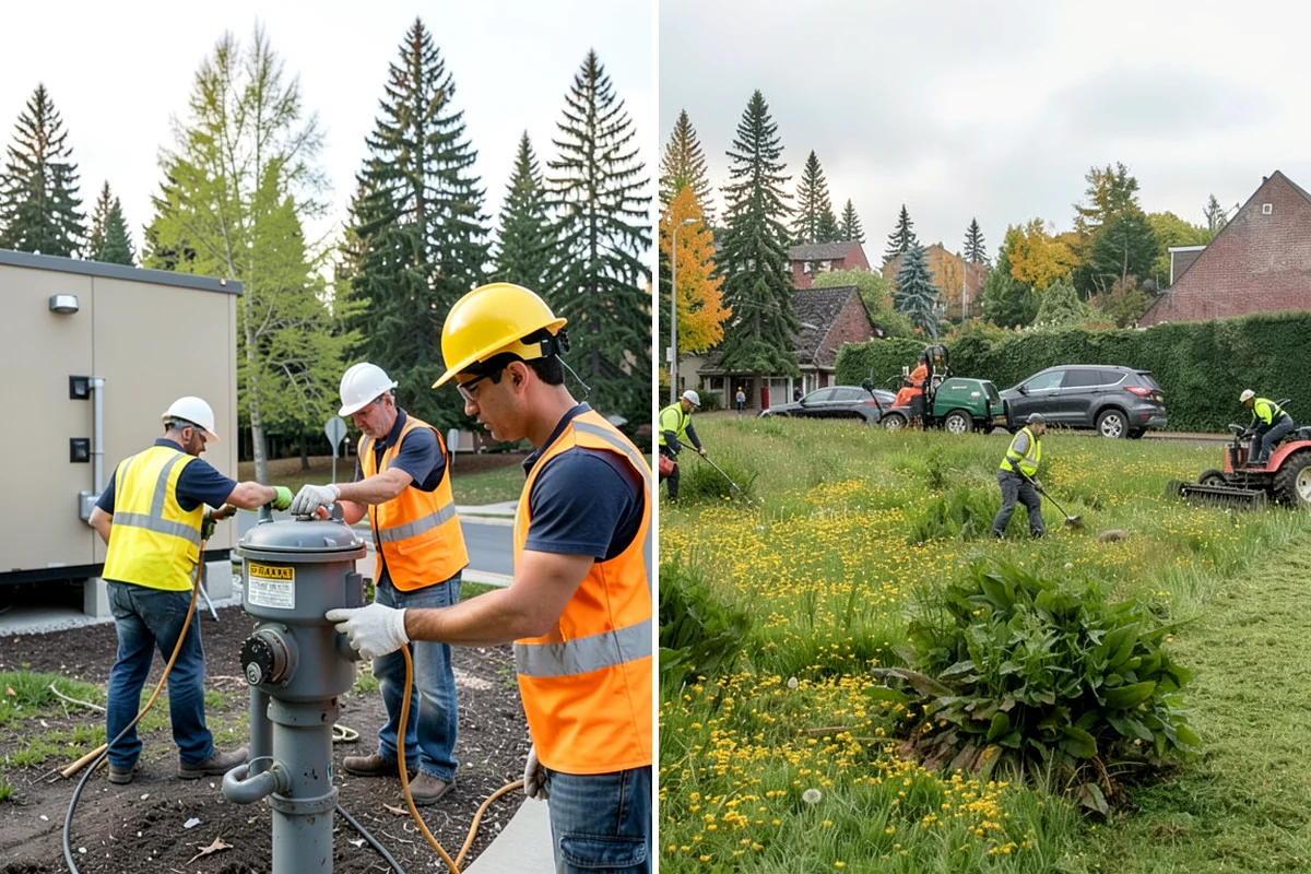 Court Crack Repair in Lyman, Skagit County, WA - Map and classify each crack by width and cause