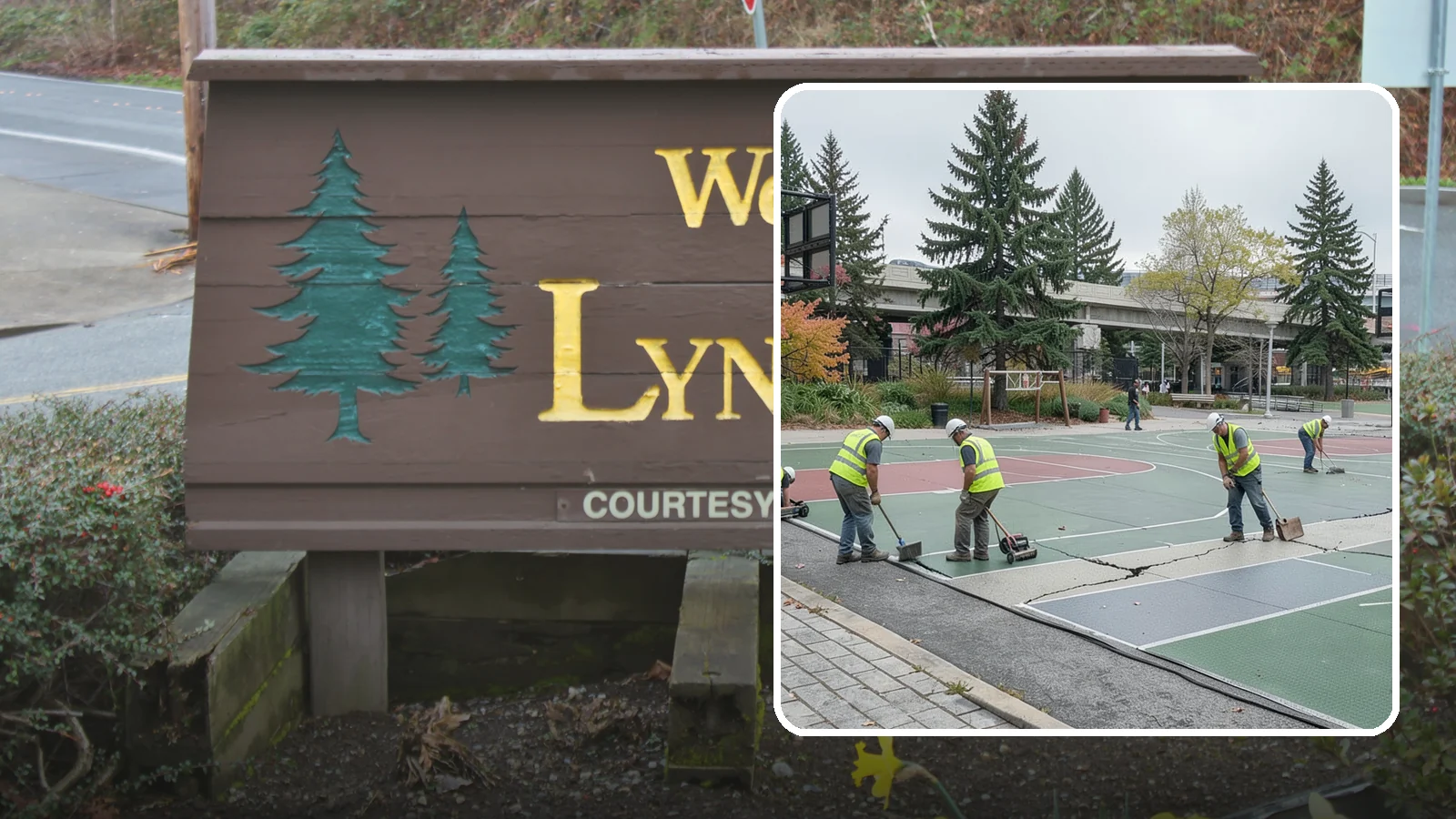 Court Crack Repair in Lynnwood, Snohomish County, WA - Structural and surface crack repair that stabilizes municipal sport courts before they require full reconstruction.