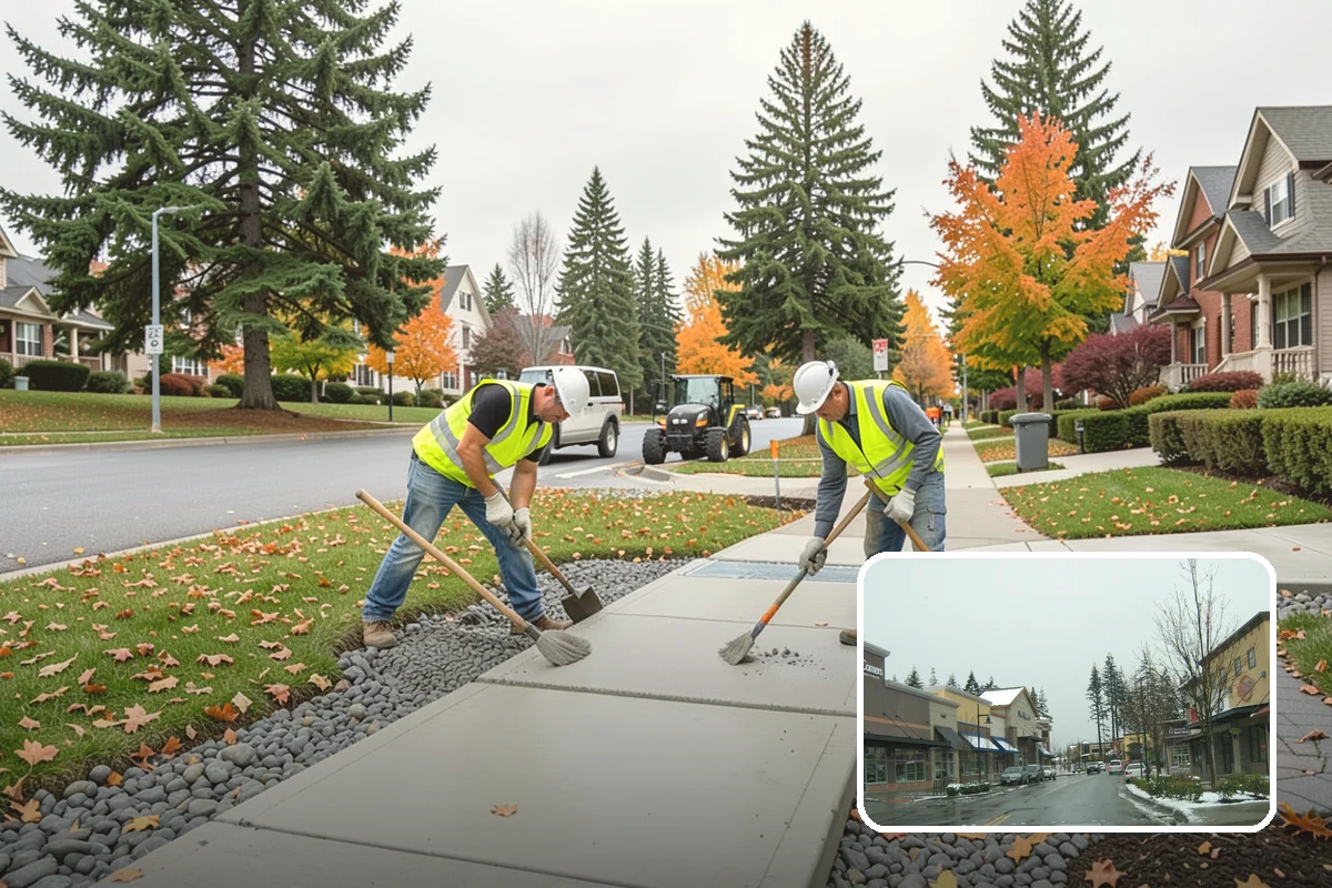 Court Crack Repair in Mill Creek, Snohomish County, WA - Prevents trip hazards that expose the agency to liability