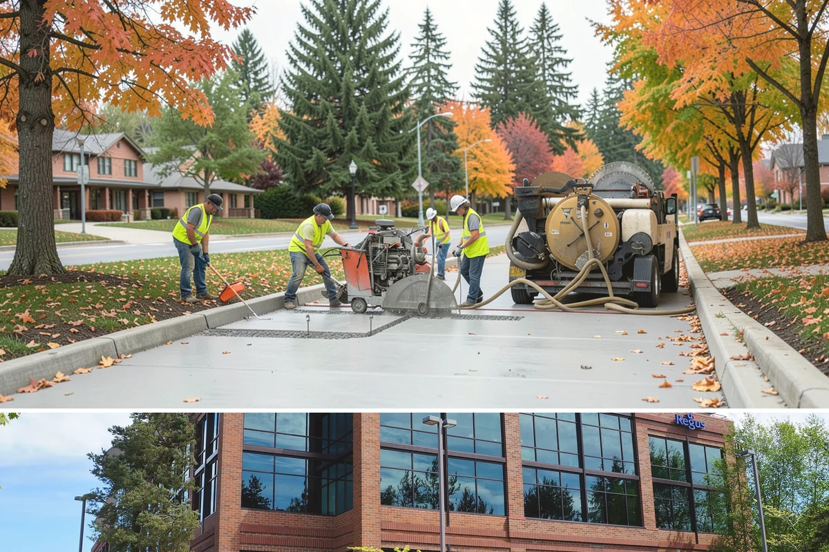 Court Crack Repair in Mountlake Terrace, Snohomish County, WA - Repairs perform best in dry summer weather when the slab is fully dry and daytime temperatures support proper curing.