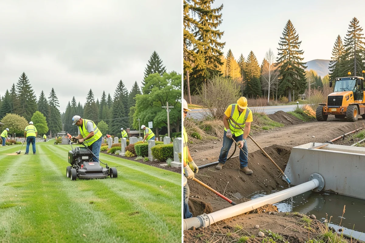 Court Crack Repair in Orting, Pierce County, WA - Map and classify each crack by width and cause