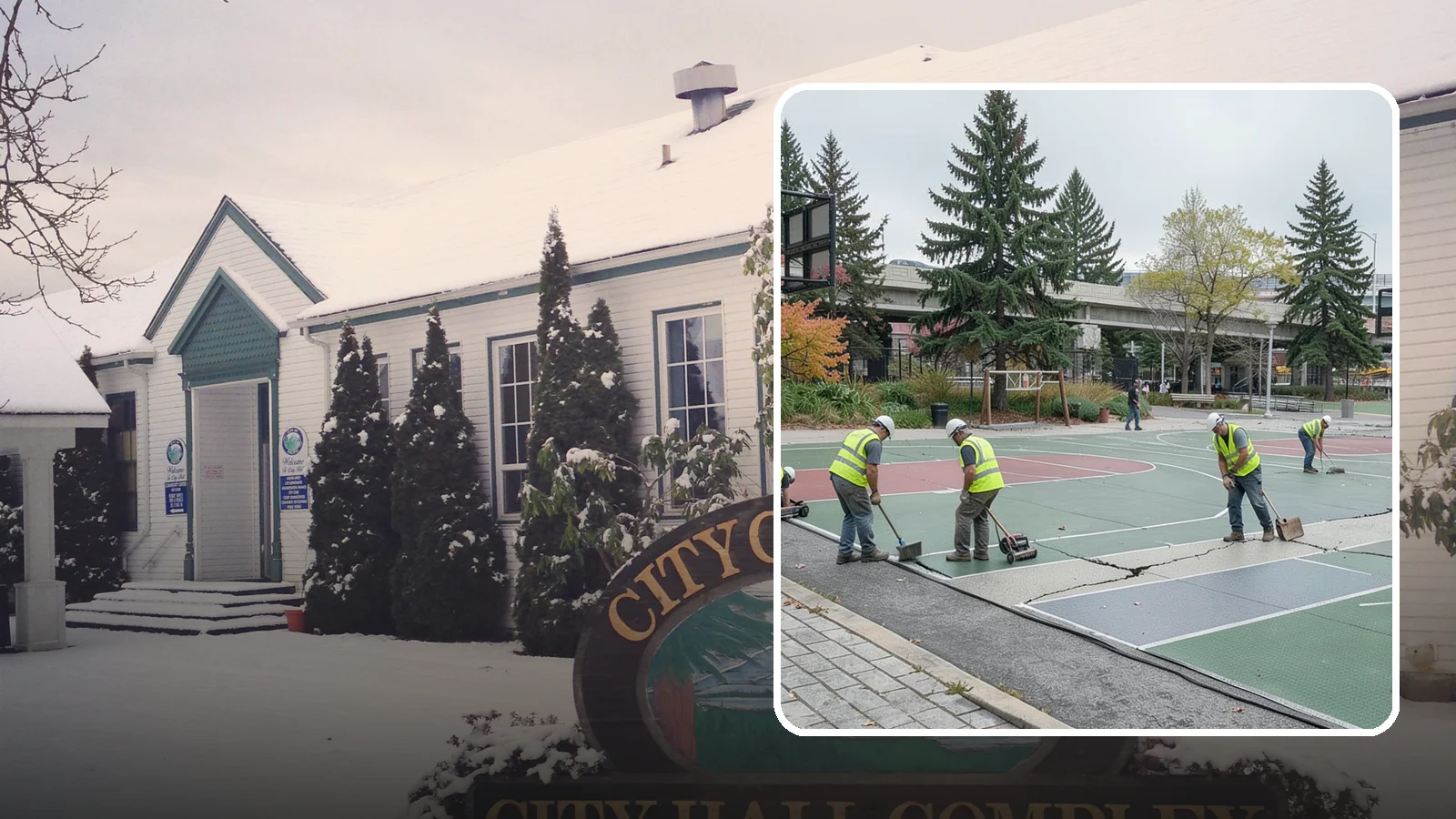 Court Crack Repair in Pacific, King County, WA - Structural and surface crack repair that stabilizes municipal sport courts before they require full reconstruction.