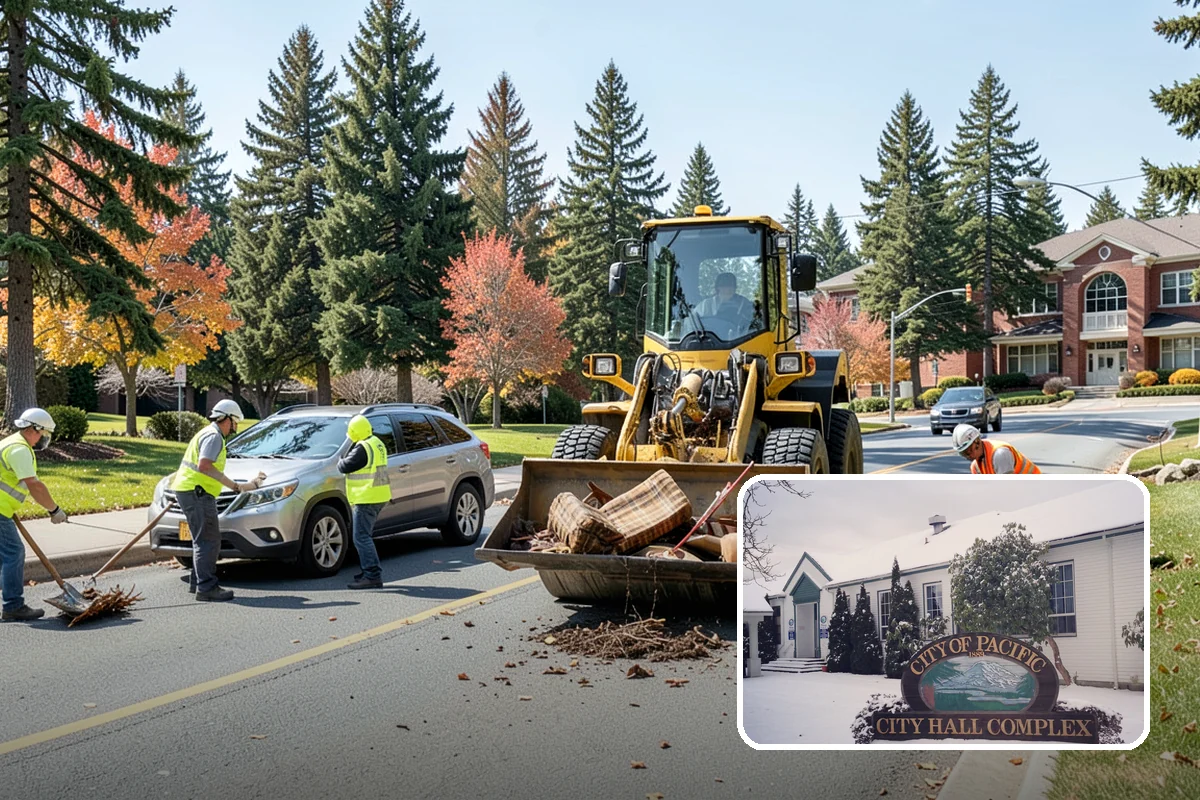 Court Crack Repair in Pacific, King County, WA - Prevents trip hazards that expose the agency to liability