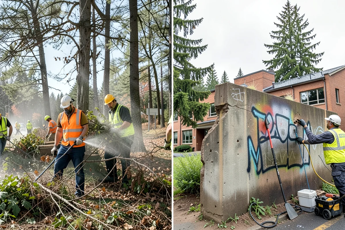 Court Crack Repair in Pacific, King County, WA - Map and classify each crack by width and cause