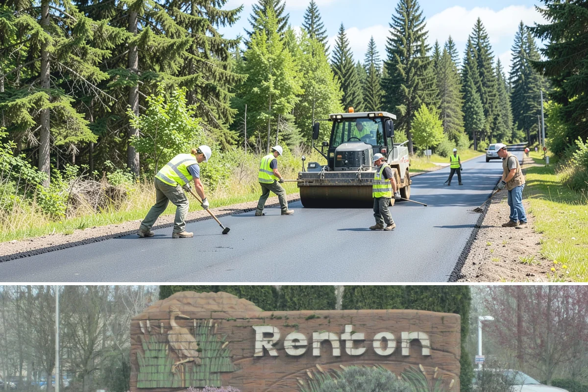 Court Crack Repair in Renton, King County, WA - Repairs perform best in dry summer weather when the slab is fully dry and daytime temperatures support proper curing.