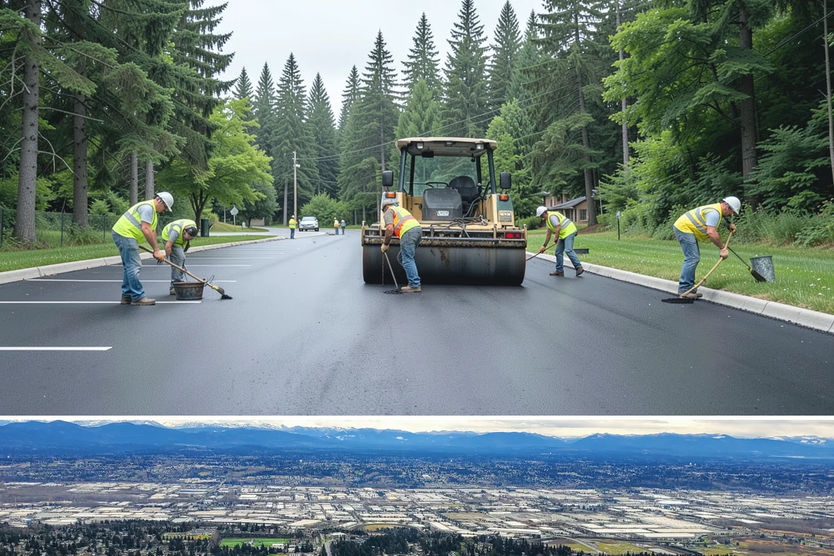 Court Crack Repair in SeaTac, King County, WA - Repairs perform best in dry summer weather when the slab is fully dry and daytime temperatures support proper curing.