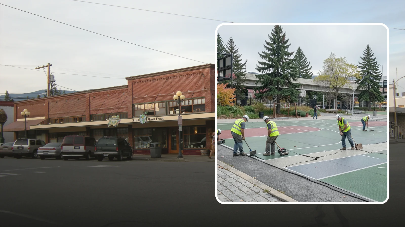 Court Crack Repair in Sedro-Woolley, Skagit County, WA - Structural and surface crack repair that stabilizes municipal sport courts before they require full reconstruction.