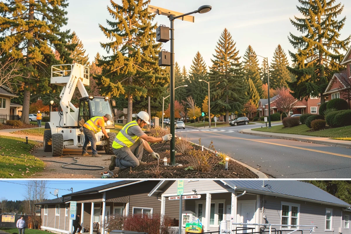 Court Crack Repair in South Prairie, Pierce County, WA - Repairs perform best in dry summer weather when the slab is fully dry and daytime temperatures support proper curing.