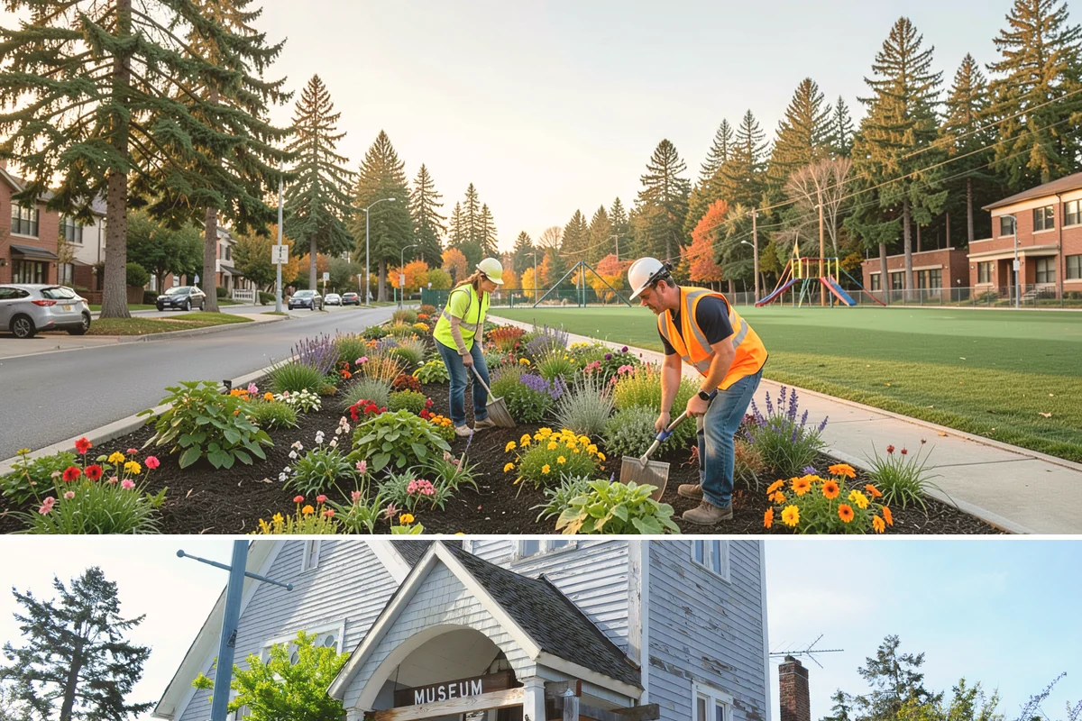 Court Crack Repair in Steilacoom, Pierce County, WA - Repairs perform best in dry summer weather when the slab is fully dry and daytime temperatures support proper curing.