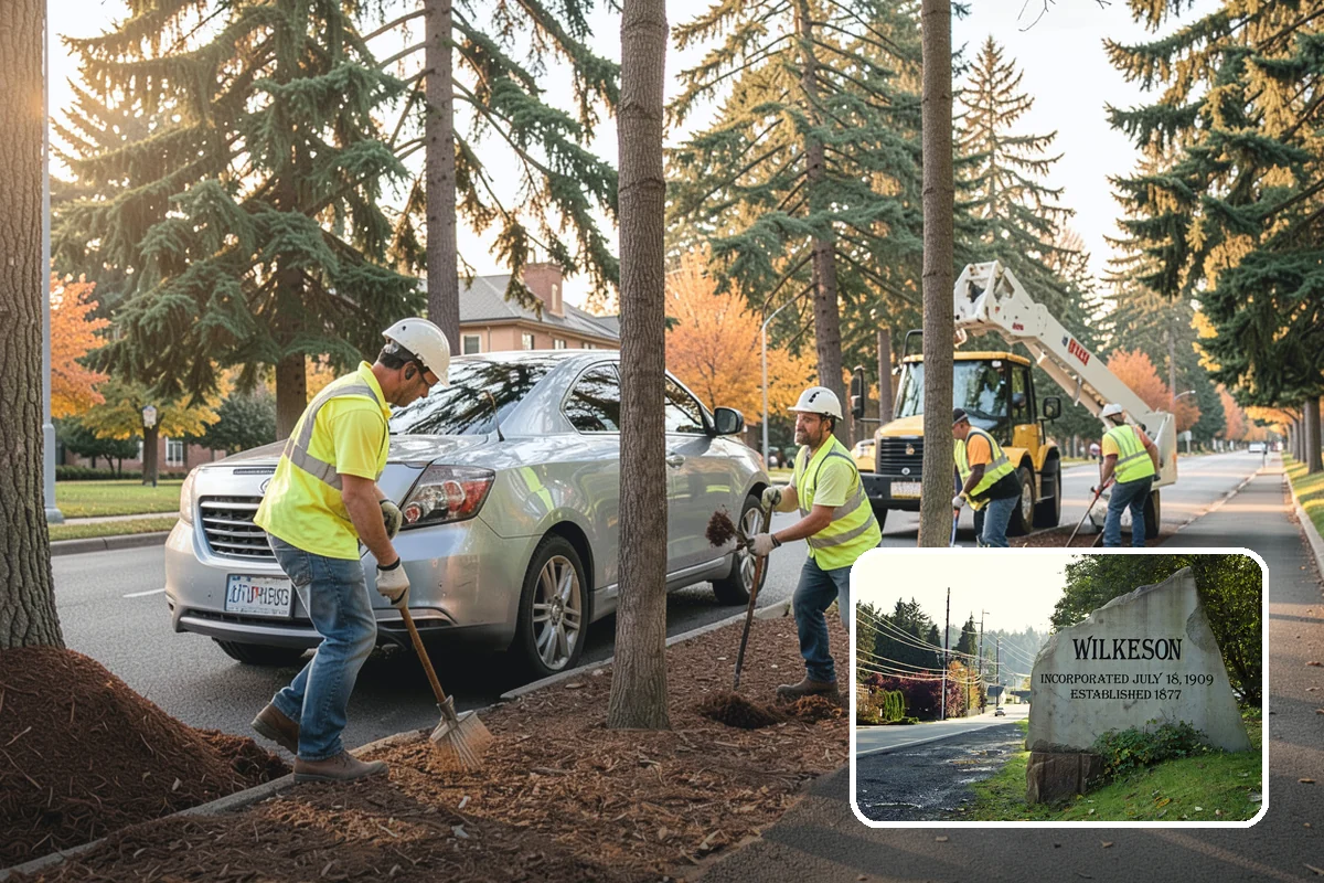 Court Crack Repair in Wilkeson, Pierce County, WA - Prevents trip hazards that expose the agency to liability